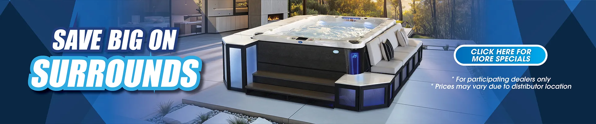 Calspas hot tub being used in a family setting - Birmingham